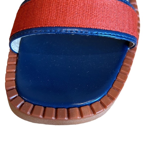 FERRUCCI Red and Blue Women's Sandals - Picture 3 of 9